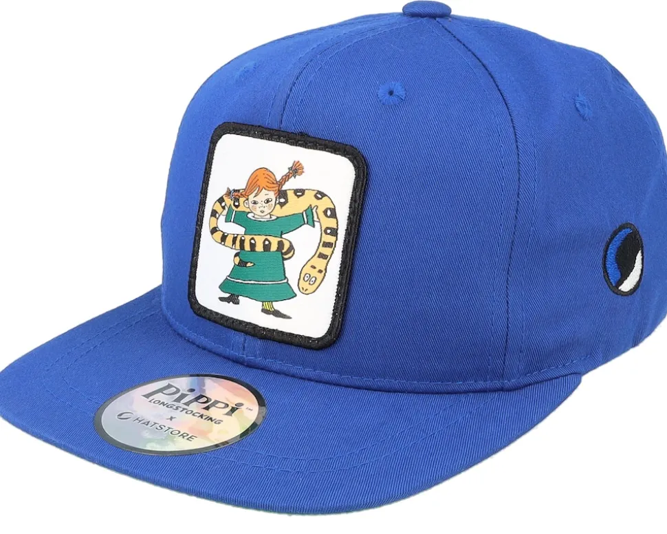 Kids Pippi Snake Grey Snapback - Pippi Longstocking
