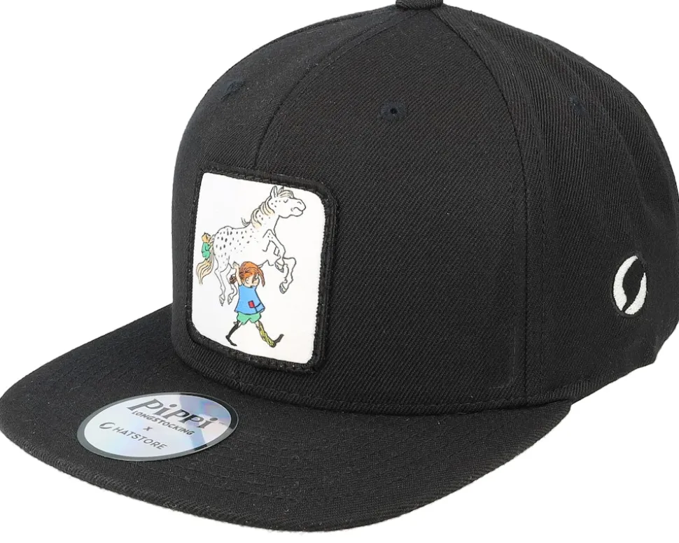 Kids Pippi Snake Grey Snapback - Pippi Longstocking