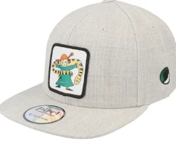 Kids Pippi The Horse Grey Snapback - Pippi Longstocking