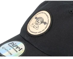 Kids Pippilotta Black/Sand Dad Cap - Pippi Longstocking