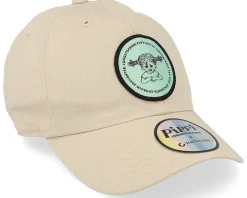 Kids Pippilotta Stone/Mint Green Dad Cap - Pippi Longstocking