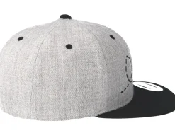 Kids Plane Grey/Black Kids Snapback - Kiddo Cap