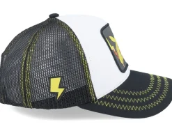 Kids Pokemon Pikachu Black/White Trucker - Capslab