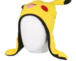 Kids Pokémon Novelty Pikachu Sherpa Polar Fleece Beanie - Difuzed