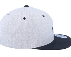 Kids Police Car Heather Grey/Black Snapback - Kiddo Cap
