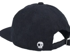 Kids Preston Unstructured Black Strapback - Headster
