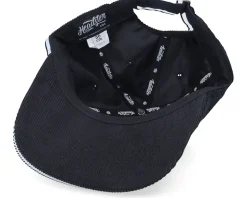 Kids Preston Unstructured Black Strapback - Headster