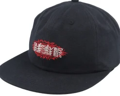 Kids Radical Cap Youth Black Snapback - Quiksilver