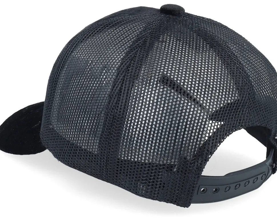 Kids Red Tractor Velvet Black Trucker - Calza Pennello