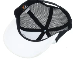 Kids Red Tractor Velvet White/Black A-Frame Trucker - Calza Pennello