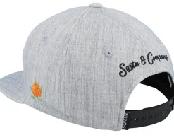 Kids Represent Grey Snapback - SQRTN