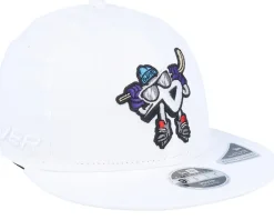 Kids Retro 9FIFTY White Snapback - Bauer
