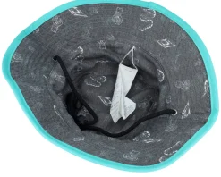 Kids Revo Revo Wide Brim Hat Light Blue Bucket - Rip Curl