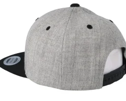 Kids Rocket Roll Grey/Black Snapback - Kiddo Cap