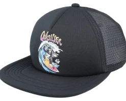 Kids Romper Boy Black/Black Trucker - Quiksilver