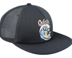 Kids Romper Boy Black/Black Trucker - Quiksilver