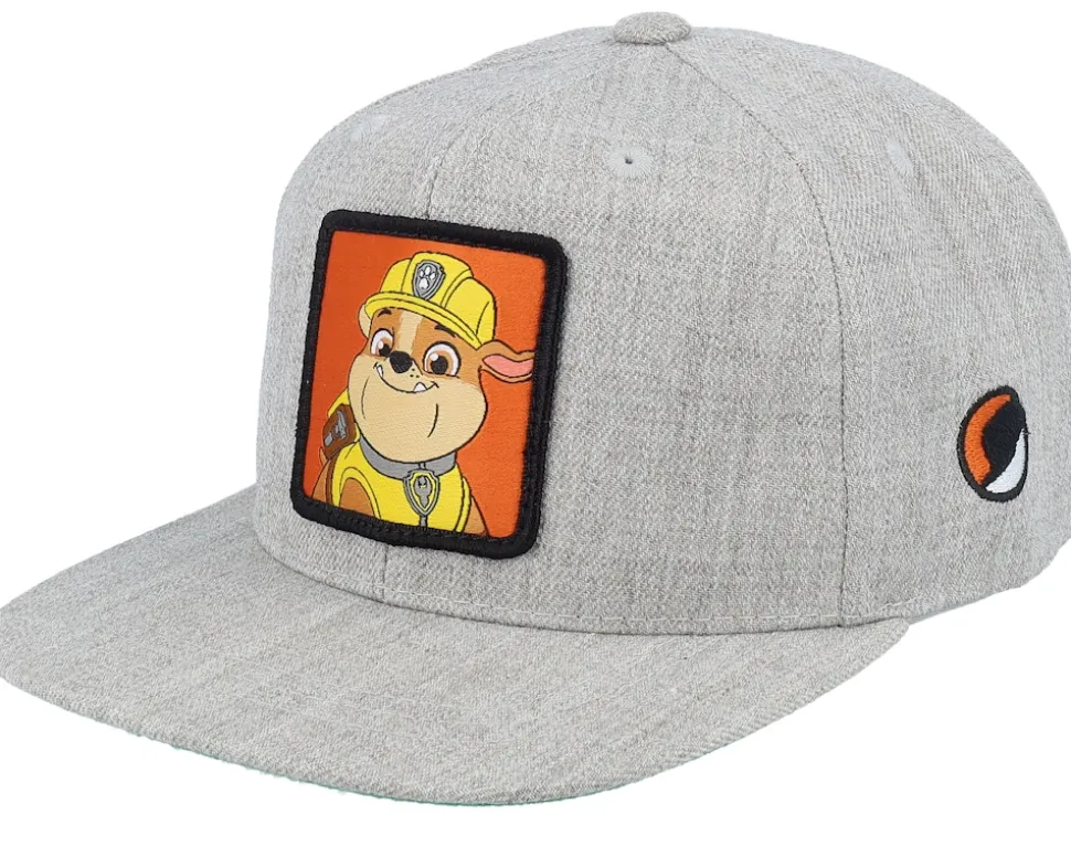 Kids Rubble Patch Heather Grey Snapback - PAW Patrol