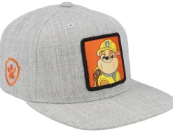 Kids Rubble Patch Heather Grey Snapback - PAW Patrol