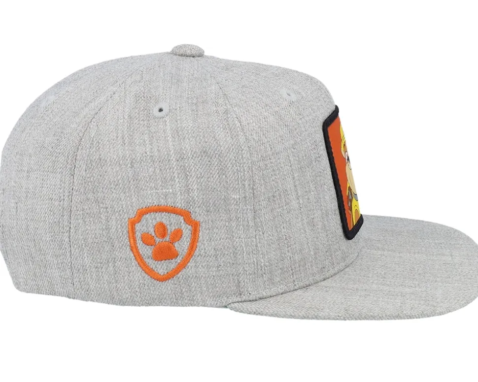 Kids Rubble Patch Heather Grey Snapback - PAW Patrol