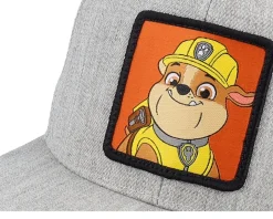 Kids Rubble Patch Heather Grey Snapback - PAW Patrol
