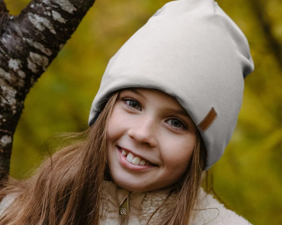 Kids Safe Hat Beige Beanie - OICAN Wear