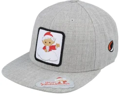 Kids Sandmännchen Patch Heather Grey Snapback - Unser Sandmännchen
