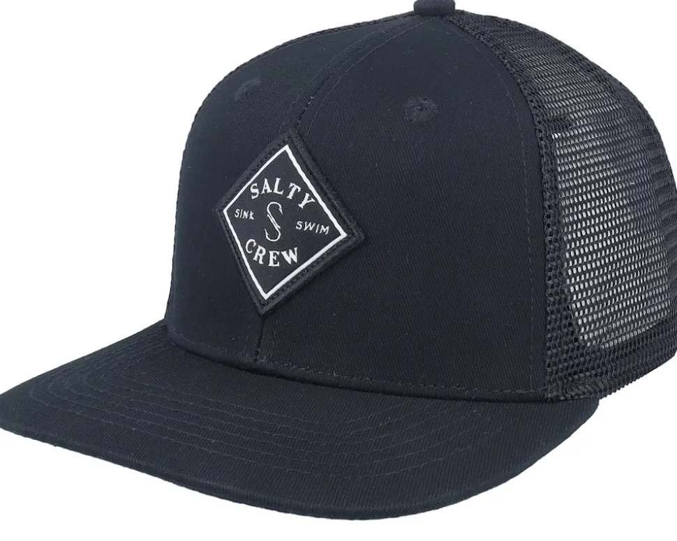 Kids Sealine Boys Retro Black Trucker - Salty Crew