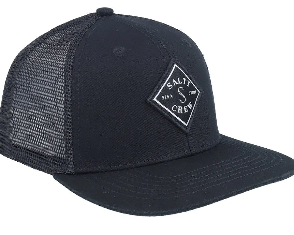 Kids Sealine Boys Retro Black Trucker - Salty Crew
