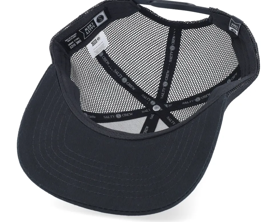 Kids Sealine Boys Retro Black Trucker - Salty Crew