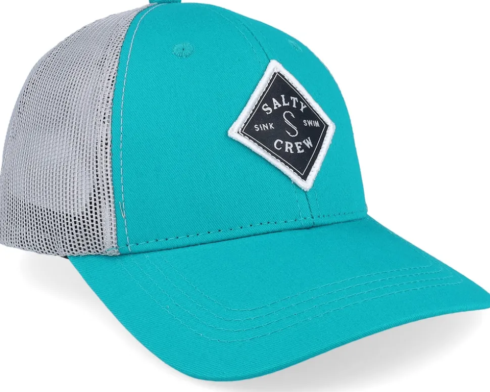 Kids Sealine Boys Retro Turquiose Trucker - Salty Crew