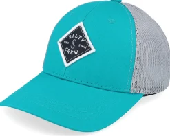 Kids Sealine Boys Retro Turquiose Trucker - Salty Crew