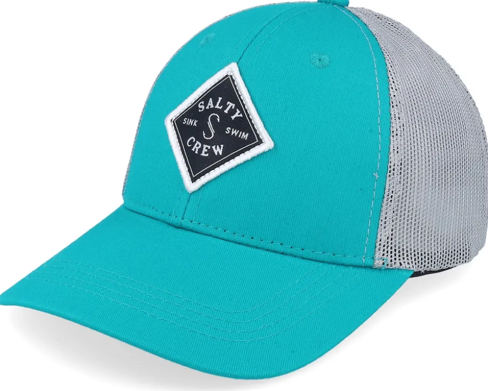 Kids Sealine Boys Retro Turquiose Trucker - Salty Crew