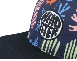 Kids Seawall Black Snapback - Headster