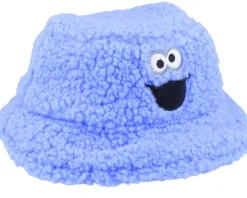 Kids Sesame Street Cookie Monster Fur/Teddy Blue Bucket - Difuzed