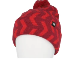 Kids Ski Tuke Red Pom - The North Face