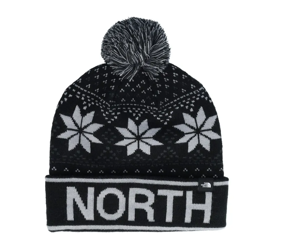 Kids Ski Tuke Tnf Black Pom - The North Face