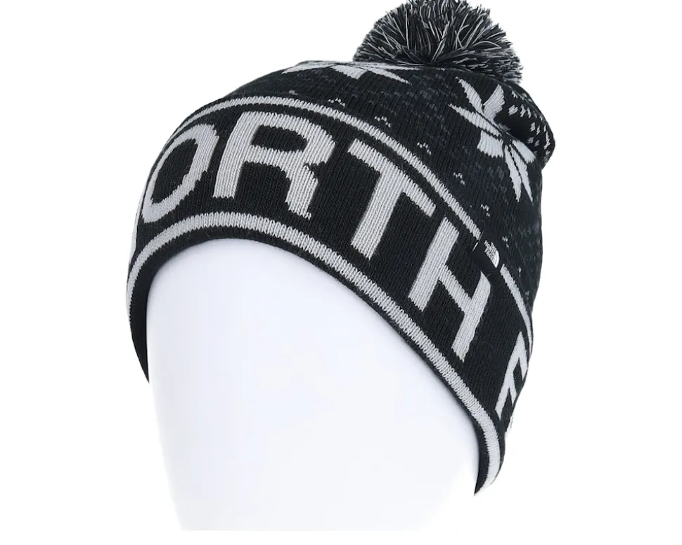 Kids Ski Tuke Tnf Black Pom - The North Face