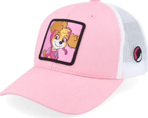 Kids Skye Patch Pink/White Trucker - PAW Patrol