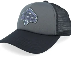 Kids Slab Scratch Dark Shadow/Black A-Frame Trucker - Quiksilver