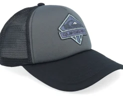 Kids Slab Scratch Dark Shadow/Black A-Frame Trucker - Quiksilver