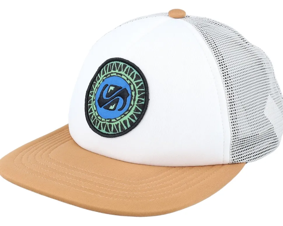 Kids Slab Scratch White/Bran Trucker - Quiksilver