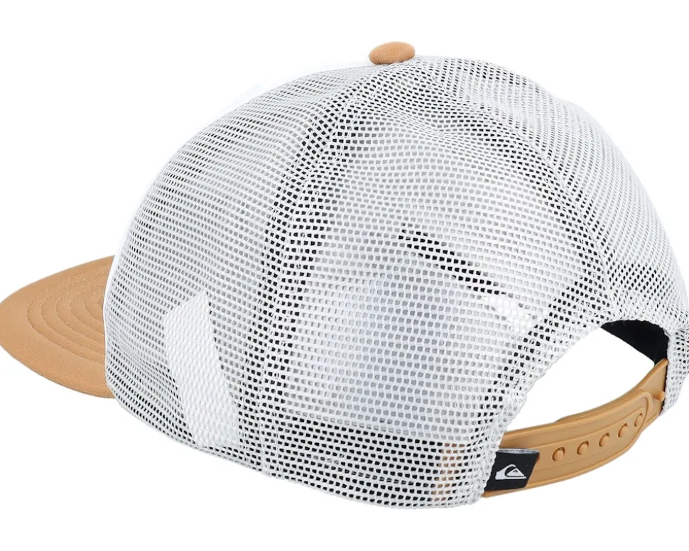 Kids Slab Scratch White/Bran Trucker - Quiksilver