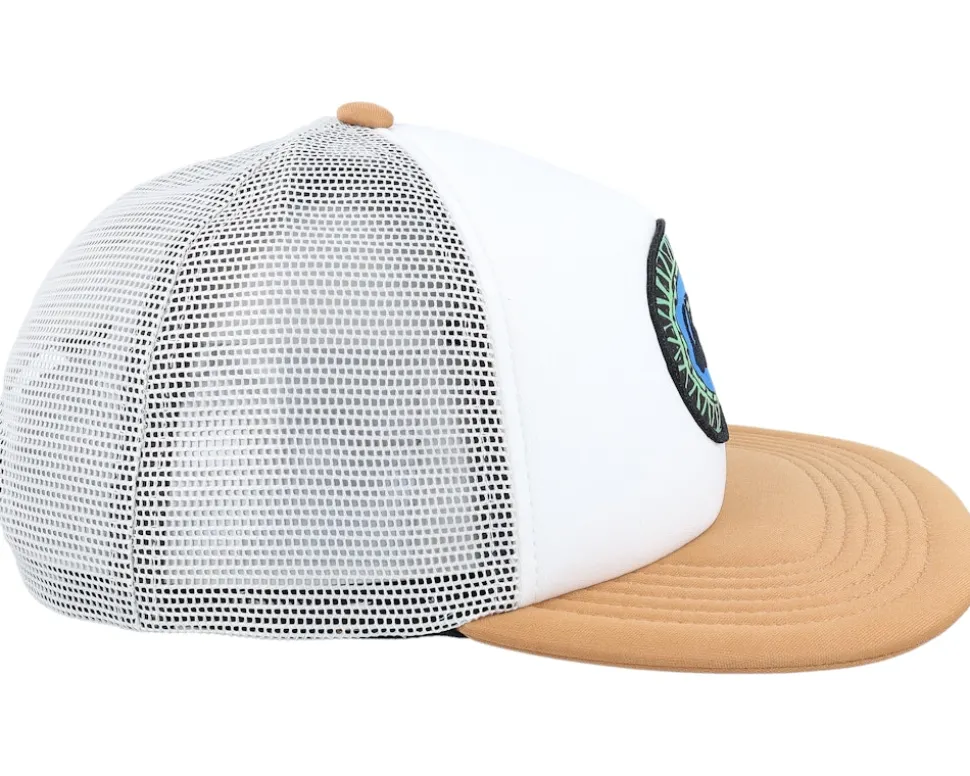 Kids Slab Scratch White/Bran Trucker - Quiksilver