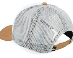 Kids Slab Scratch White/Bran Foam A-Frame Trucker - Quiksilver