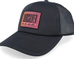 Kids Slab Scratch Youth Black Trucker - Quiksilver