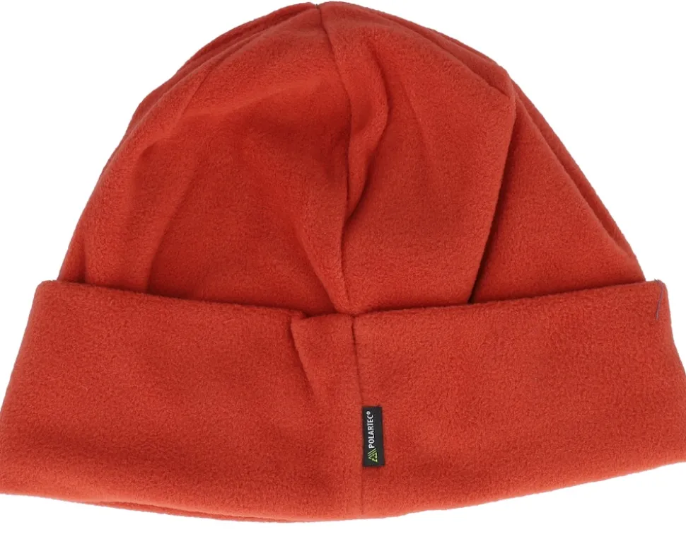 Kids Smileyworld Teen Beanie Intense Rust Cuff - Jack Wolfskin