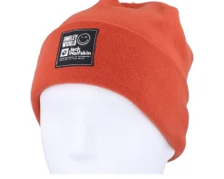 Kids Smileyworld Teen Beanie Intense Rust Cuff - Jack Wolfskin