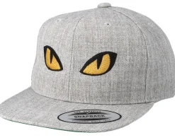 Kids Snake Eyes Grey Snapback - Kiddo Cap
