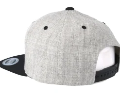 Kids Snake Eyes Grey/Black Snapback - Kiddo Cap