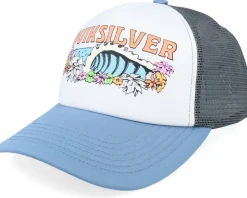 Kids Solar Eye Coronet Blue A-Frame Trucker - Quiksilver